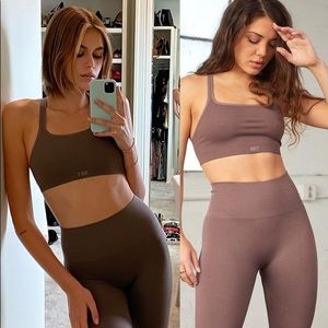 Set Active Box X Bra in Pepper